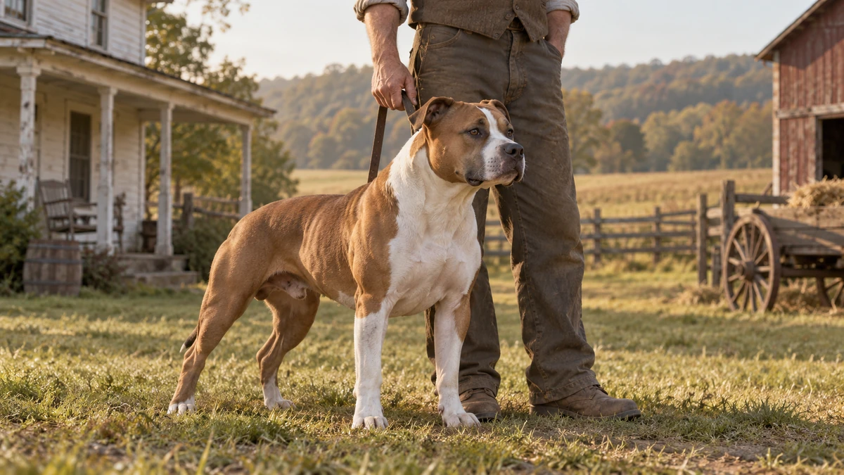 American Staffordshire köpek — ırkın tarihi ve kökeni